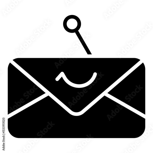 Phishing icon. Online scam alert. Cyber threat and fraudulent emails