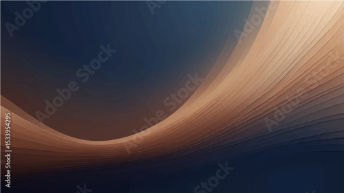 Abstract tight brown ray color Gradient Background.