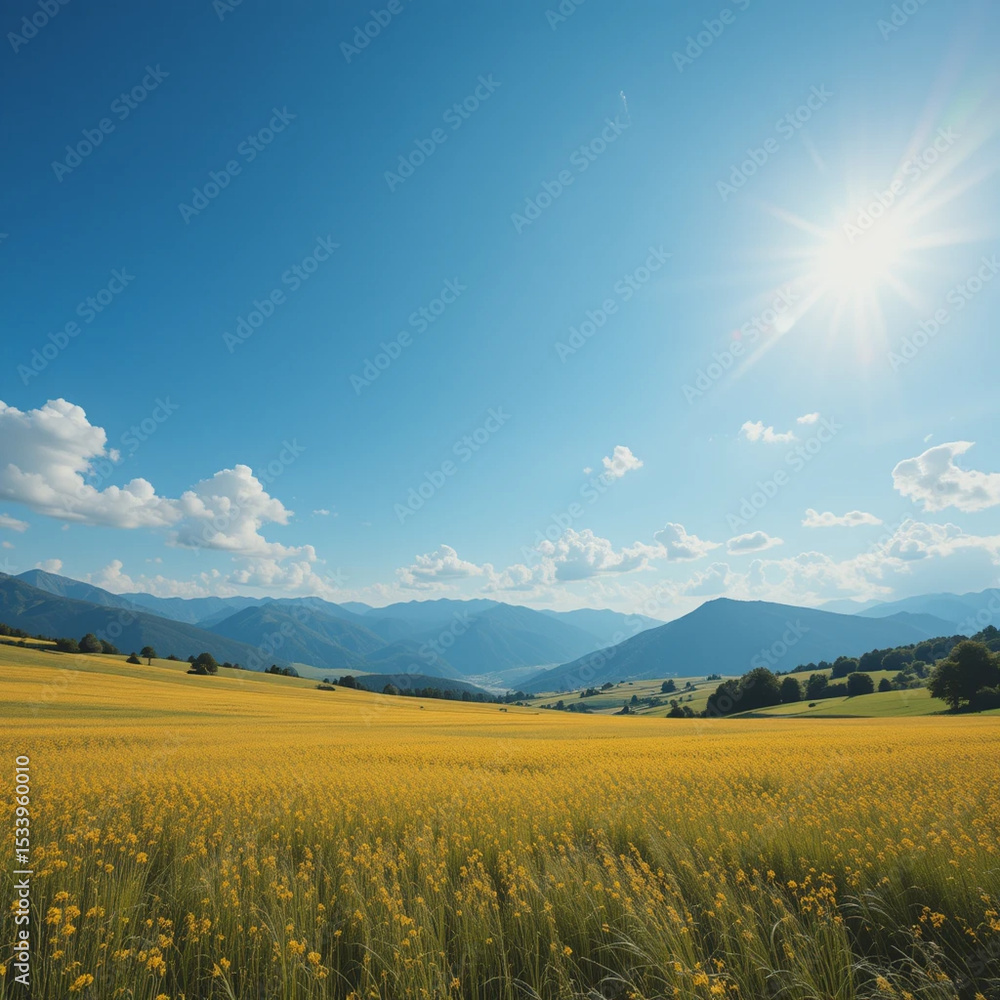 Obraz premium field of wheat 🌾