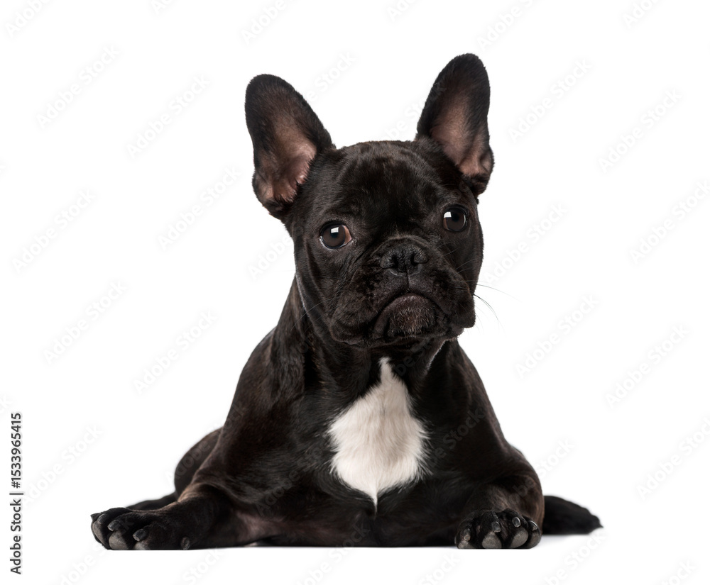 French Bulldog lying French Bulldog lying