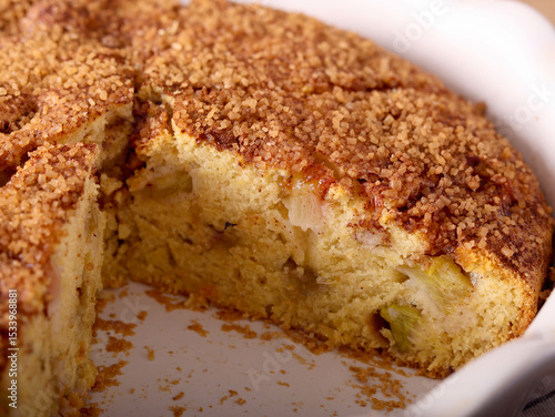 Wallpaper Mural Rhubarb and cinnamon cake Torontodigital.ca