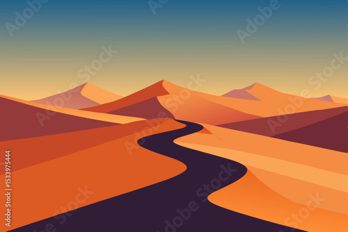 road to the mountains
