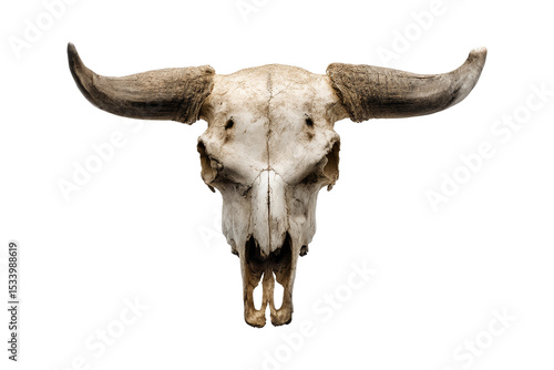 Nature photography buffalo skull