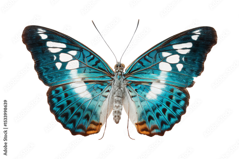 Obraz premium Butterfly close-up in nature display