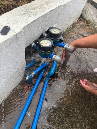 water pipe leakage