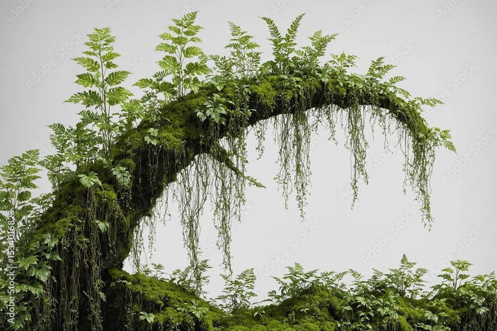 Fototapeta premium Vine Leaves with Moss 
