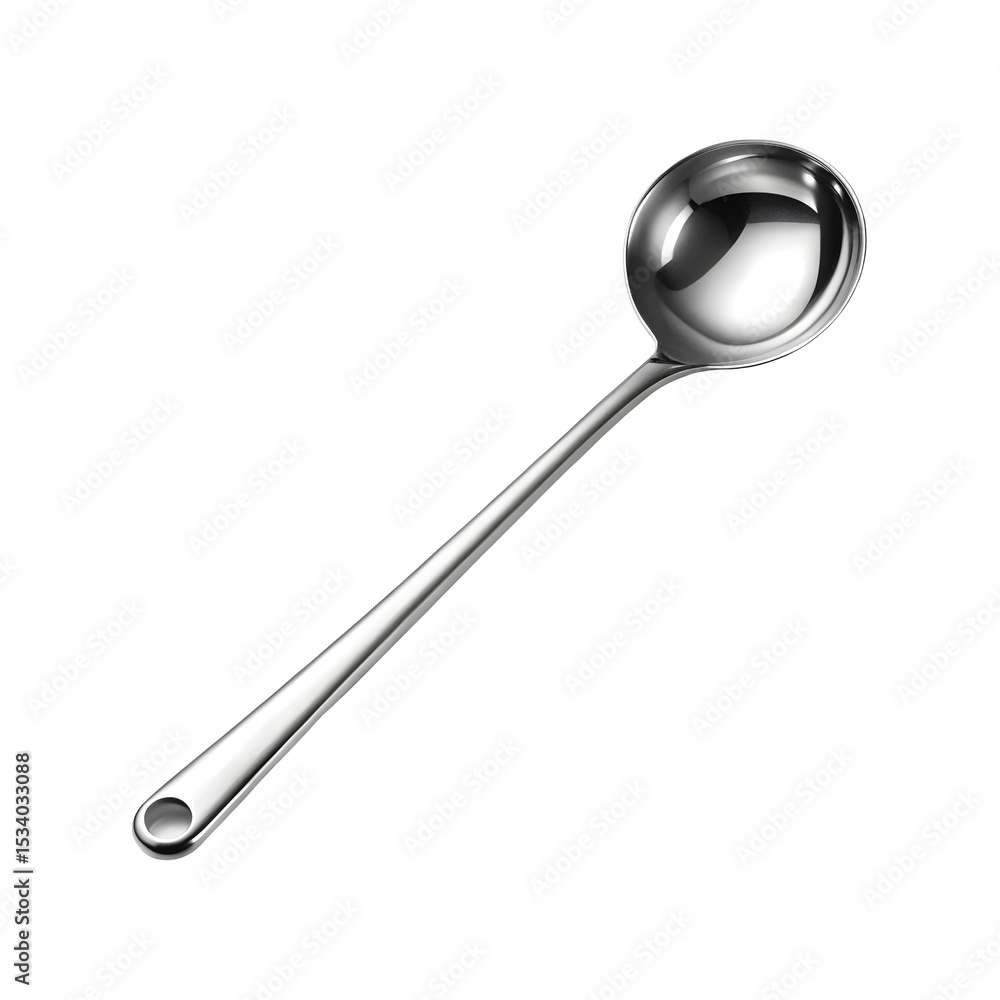 Kitchen soup ladle isolated on a transparent background Kitchen soup ladle isolated on a transparent background