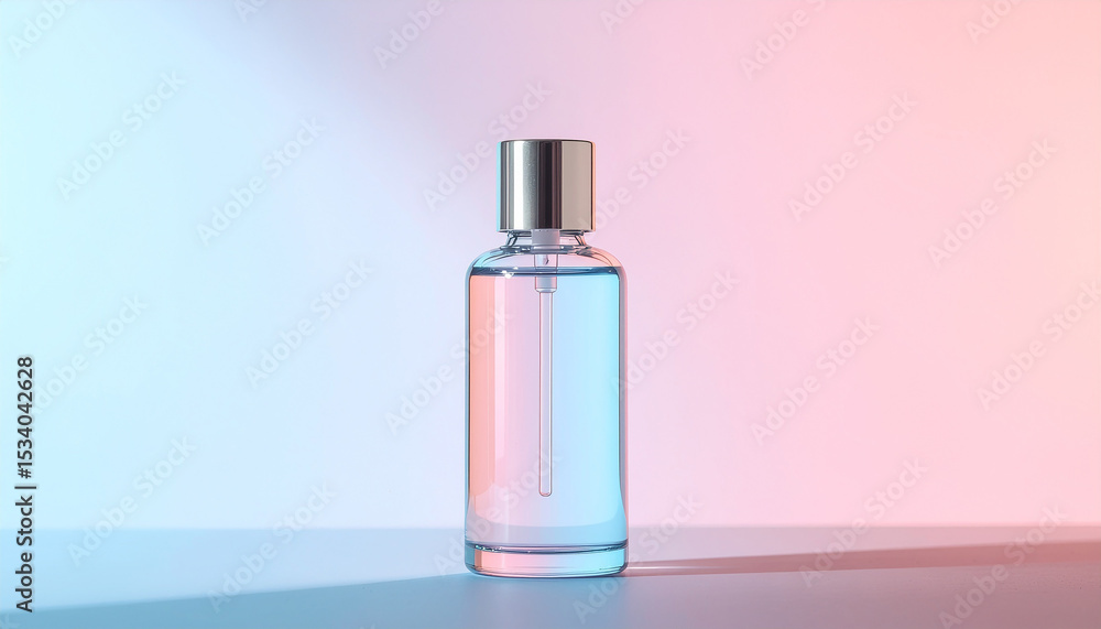 Artistic Perfume Bottle Display, Product Photography, Studio Environment, Minimalist Style, Vibrant Lighting Artistic Perfume Bottle Display, Product Photography, Studio Environment, Minimalist Style, Vibrant Lighting