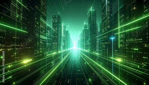 Wallpaper Mural energy of fractal realms in city Torontodigital.ca