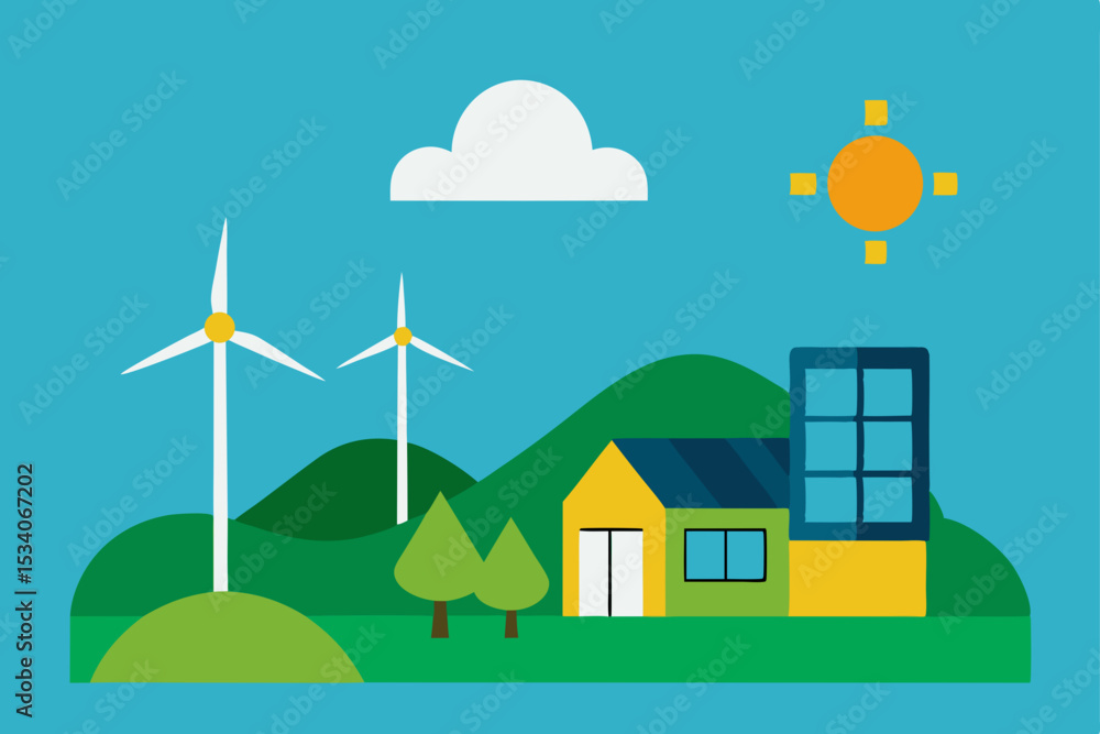Sustainable Living Harnessing Solar and Wind Energy for a Green Home Sustainable Living Harnessing Solar and Wind Energy for a Green Home