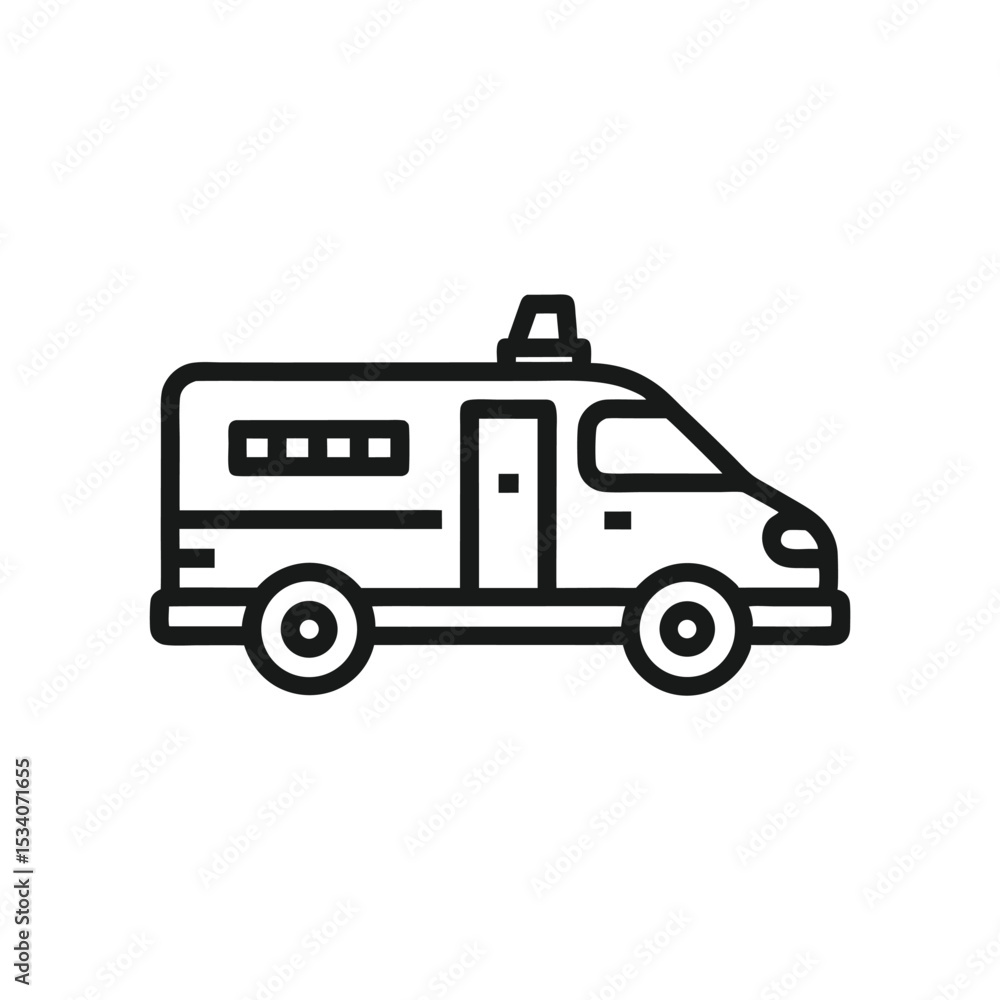 Fototapeta premium fire truck vector illustration with transparent background