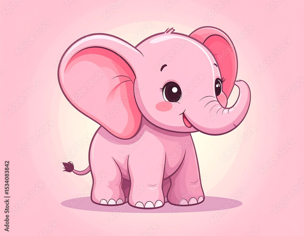 Fototapeta premium elephant clipart