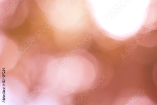 Ethereal Rose Gold Bokeh Dreamscape Abstract Background Texture