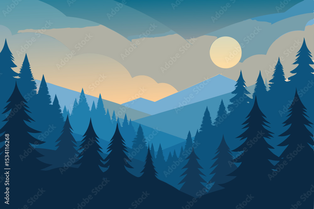 Fototapeta premium mountain landscape in the mountains