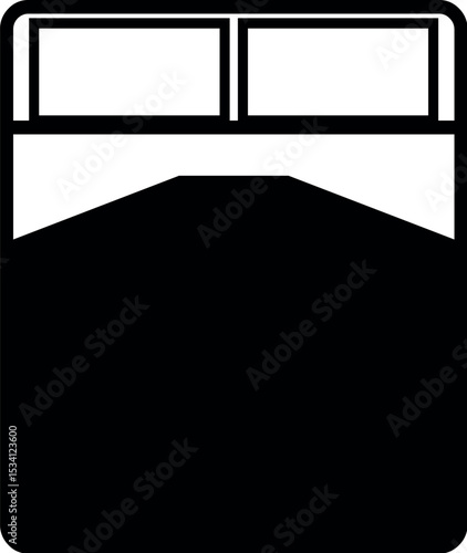 Illustration of find the perfect bed illustration for your bedroom design and furniture needs with our vector graphic image vector