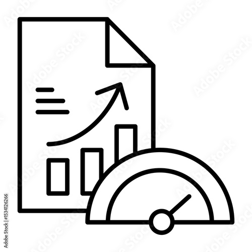 bench marking icon

