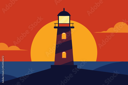 lighthouse on the beach