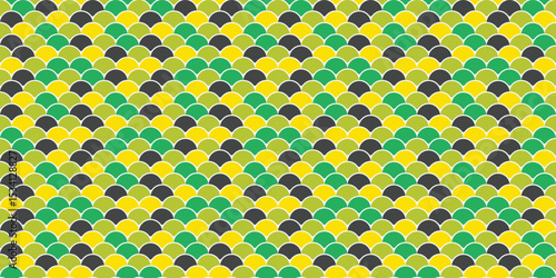 Vibrant geometric pattern in yellow, green, and gray.  Ideal for backgrounds, textile designs, or website banners.
