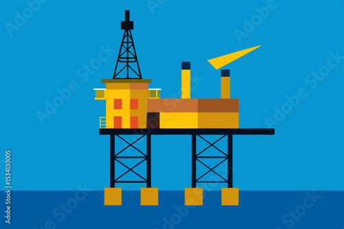 oil drilling platform
