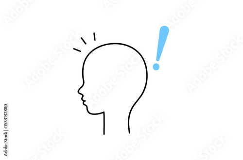 気づく人物アイコン