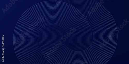 abstract dark background with glowing lines circles