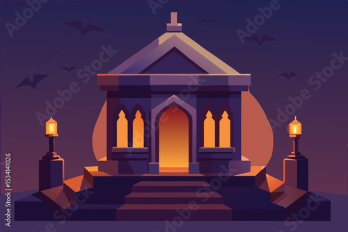 taj mahal vector illustration