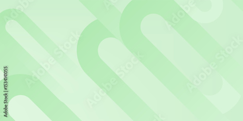 Creative linear green background. Bg, landing page and digital design concept. 3D Rendering