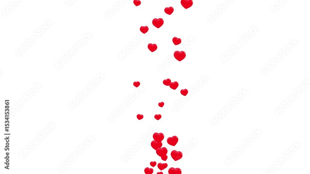 Live style social media red heart animation on a white screen Alpha channel, transparent background. 4K resolution. Love Emoji social media element, Live streaming style animated icon. Live style social media red heart animation on a white screen Alpha channel, transparent background. 4K resolution. Love Emoji social media element, Live streaming style animated icon.