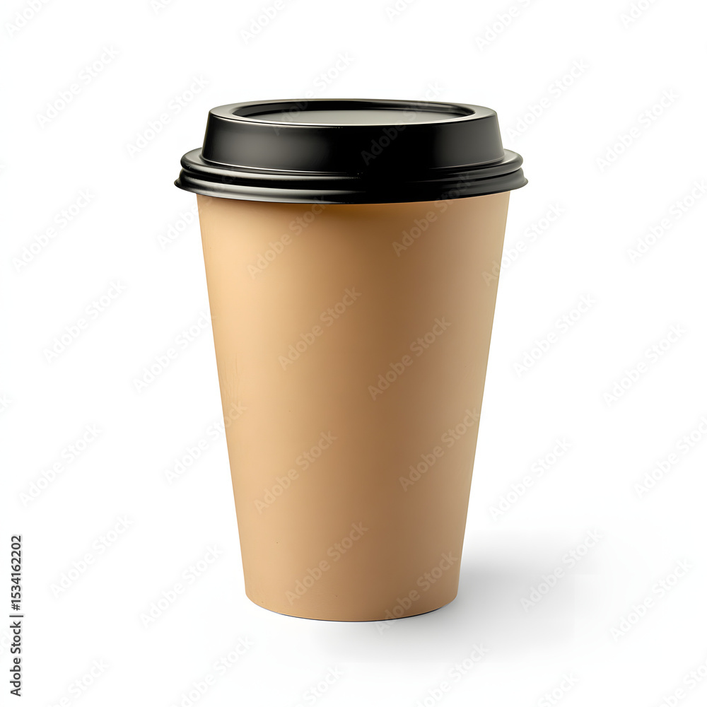 Slanted paper coffee cup with the top tilted slightly to the left and up, while the bottom of the cup appears to tilt to the lower right, giving the cup a sense of movement. Slanted paper coffee cup with the top tilted slightly to the left and up, while the bottom of the cup appears to tilt to the lower right, giving the cup a sense of movement.