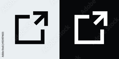 Export icon. Share symbol