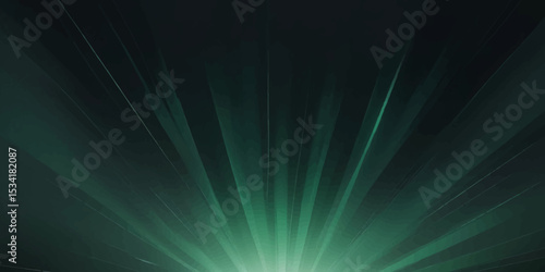 Mystic Dark Blue Light Burst Abstract Background with Cloudy Texture.