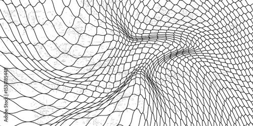 Curved net pattern. Seamless design for sportswear or equipment like soccer goals, volleyball nets, basketball hoops, hockey nets, and athletic gear. eps 10