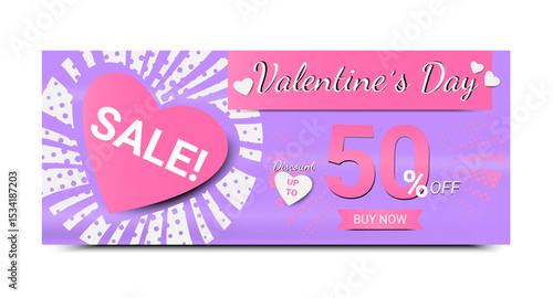 abstract background graphic vector violet sale discount business banner website