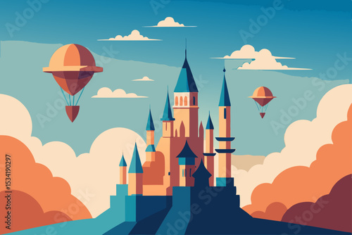 vector illustration of city landscape