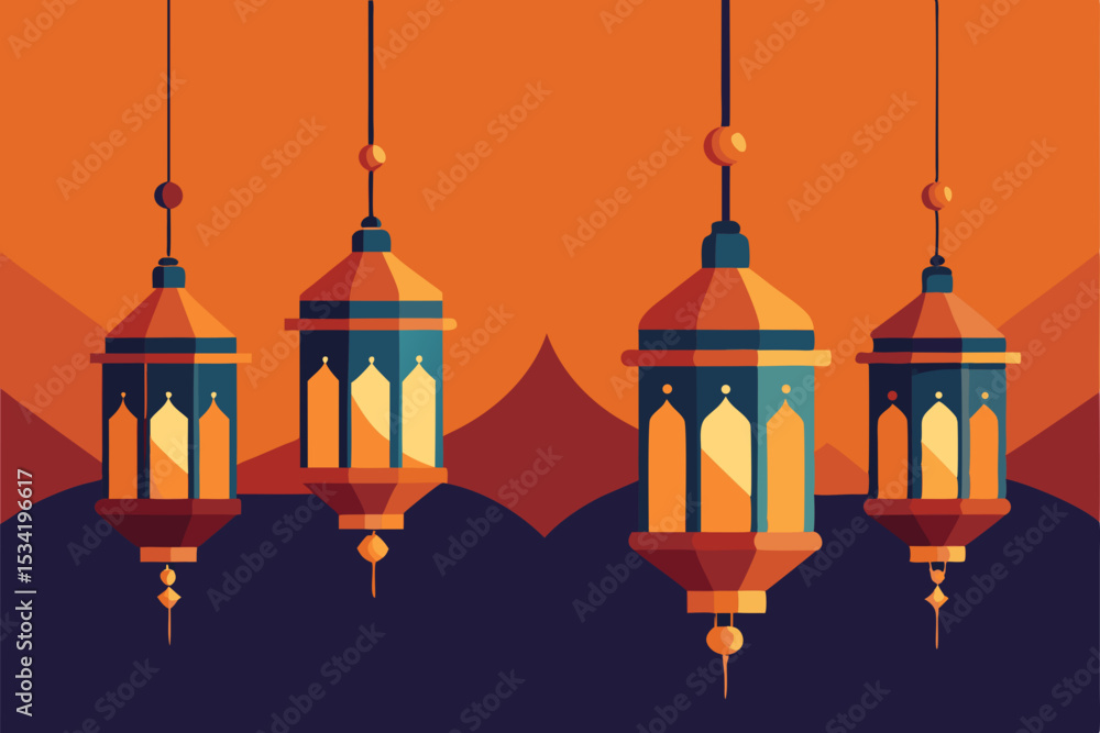 Obraz premium lantern and lanterns