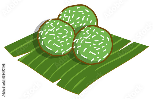 Klepon Indonesian Traditional Food