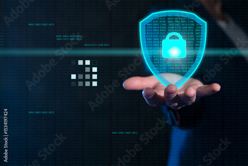 Protecting digital information with virtual security measures and data encryption technology