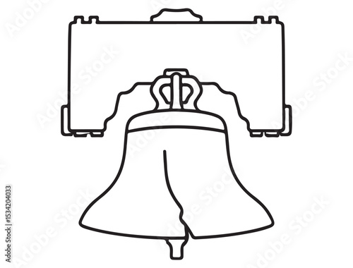 LIBERTY BELL SILHOUETTE