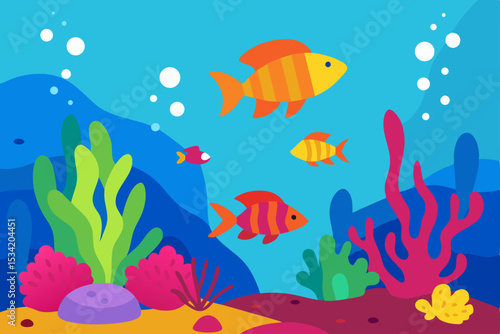 fishes in the water