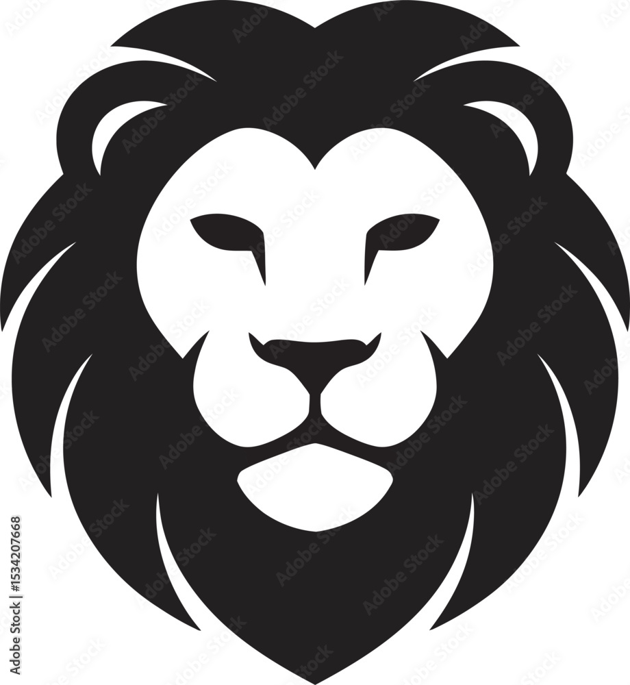 Obraz premium lion head mascot