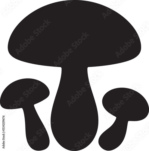 vector illustration of mushroom