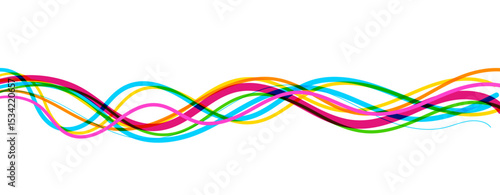 linee, ondulate, sinuose, onda,  colori, fantasia
