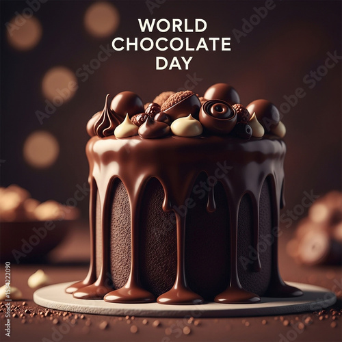 Delicious Chocolate Cake, W...