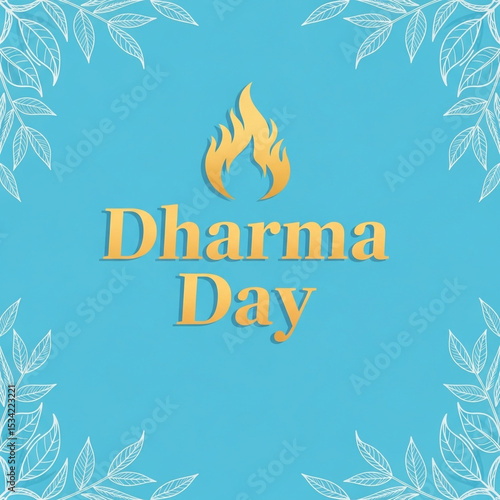 Dharma Day Celebration Blue...