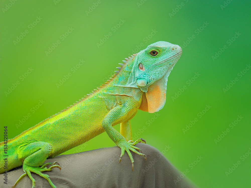 Fototapeta premium GLizard taxonomy is complex, but some of the most recognizable families Iguanidae: A large and varied group containing iguanas, anoles, and horned lizards. &nbsp; 
