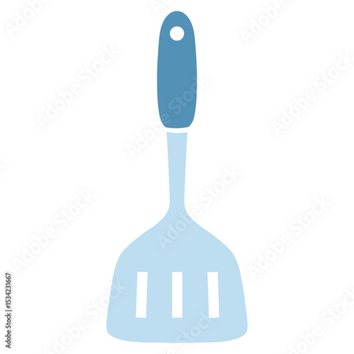 spatula kitchen utensils vector illustration