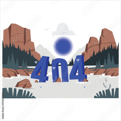 a 404 error page vactor 