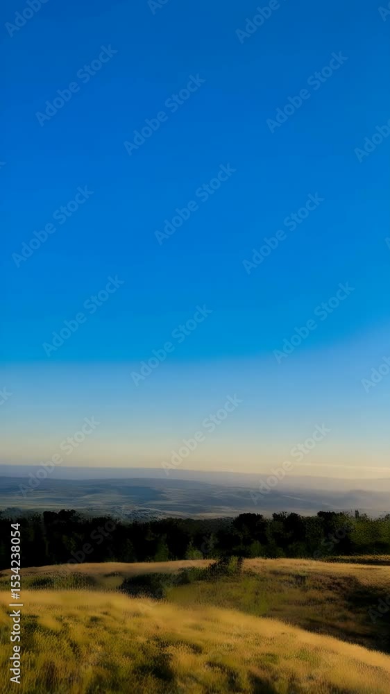 Rolling hills landscape under a vibrant golden sky with a distinct cloud formation and a radiant sunset illuminating the horizon at dusk. Rolling hills landscape under a vibrant golden sky with a distinct cloud formation and a radiant sunset illuminating the horizon at dusk.