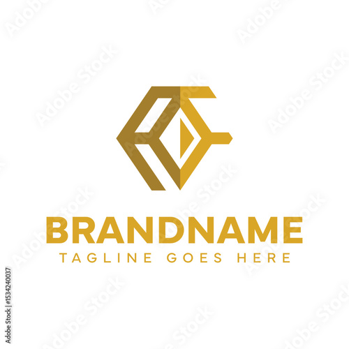 Letters AF Diamond Logo, symbolizing elegance, strength, and premium identity