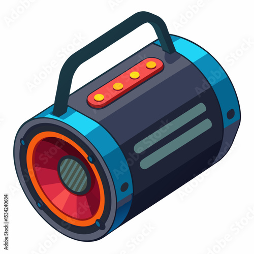 battery charger isolated on white background